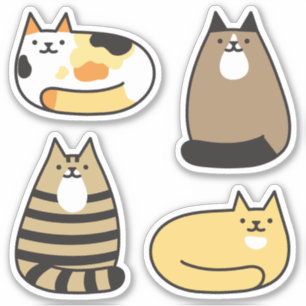Sticker Chats Super Cute Kawaii