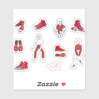 Sticker Chaussure basket Fashion Chaussures Pack