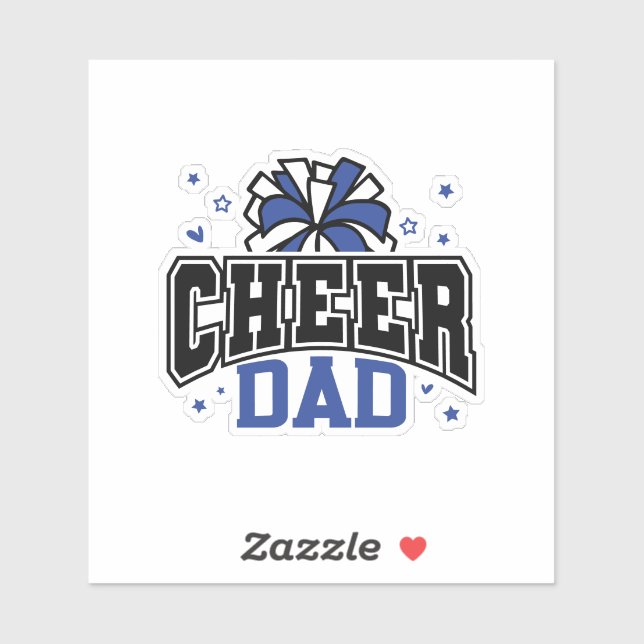 Sticker Cheer papa (Feuille)