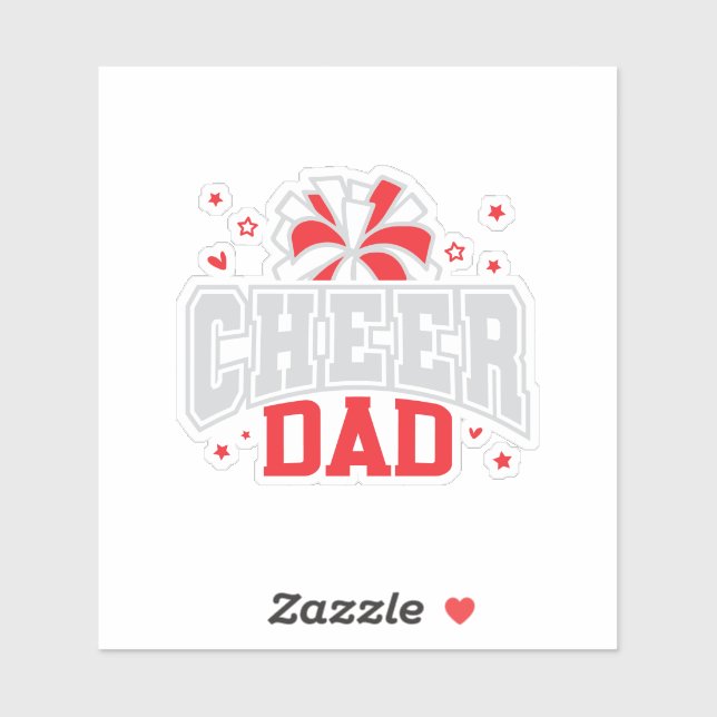 Sticker Cheer papa (Feuille)