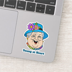 Sticker Cheerful Face