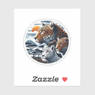 Sticker Cheetahs