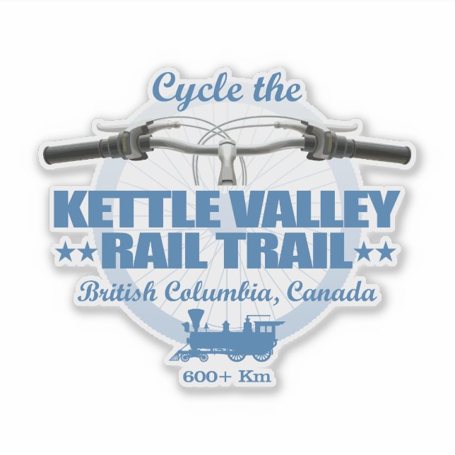 Sticker Chemin de fer Kettle Valley (H2) (Devant)