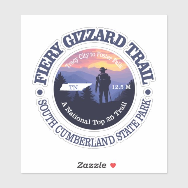 Sticker Chemin de tir Gizzard (rd2) (Feuille)