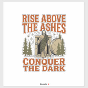 Sticker Chemise avec citation de la grotte de la Résurrect