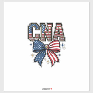 Sticker Chemise de design de gravure vintage CNA patriotiq