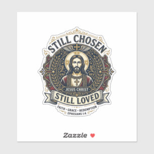 Sticker Chemise de récupération de divorce Jésus Graphique