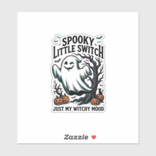 Sticker Chemise de sorcière Halloween Design humoristique