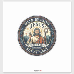Sticker Chemise de tendance de café Jesus Matcha Graphique