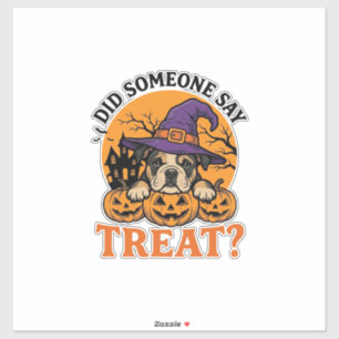 Sticker Chemise Vintage de traitement de chien de sorcière