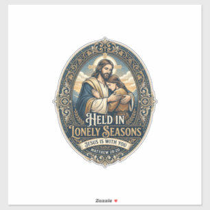 Sticker Chemise Vintage Encouragement Veuve Veuf Jésus Ch