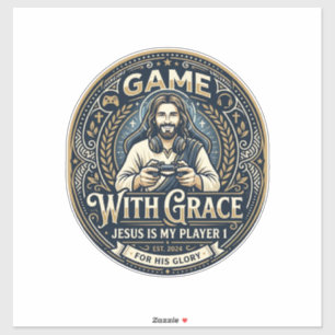 Sticker Chemise Vintage Jesus Pickleball Graphique Chrétie
