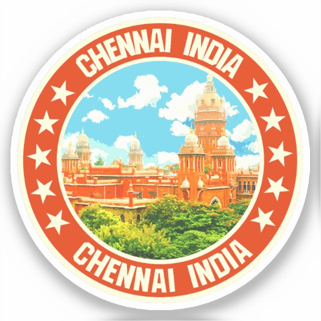 Sticker Chennai (Recto)