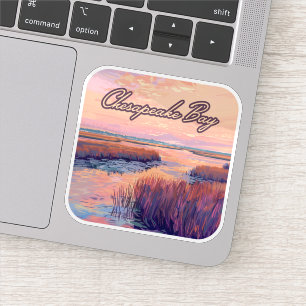 Sticker Chesapeake Bay Annapolis Maryland Virginie Sunrise
