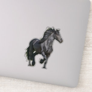 Sticker Cheval noir