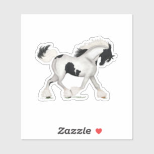 Sticker Cheval Pinto Pony