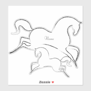 Sticker Cheval sauvage Thunder_Cove