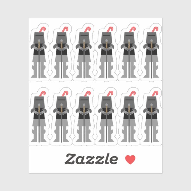 Sticker Chevalier (Feuille)