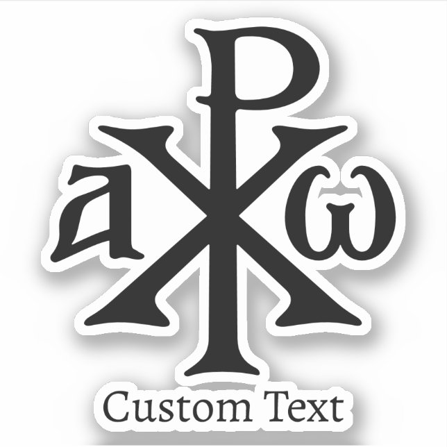 Sticker Chi Rho Christogram (Devant)