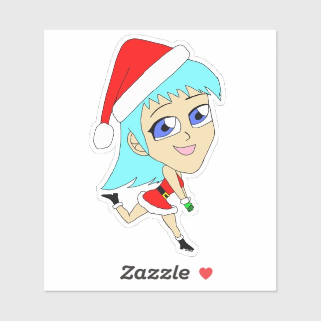 Sticker chibi (Feuille)