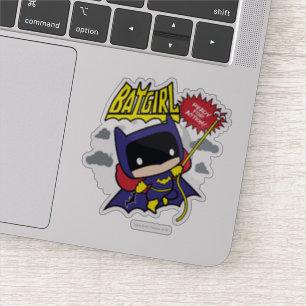 Sticker Chibi Batgirl Prêt Pour L'Action