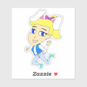 Sticker chibi bunnygirl