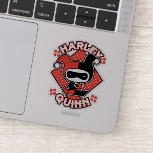 Sticker Chibi Harley Quinn Splits