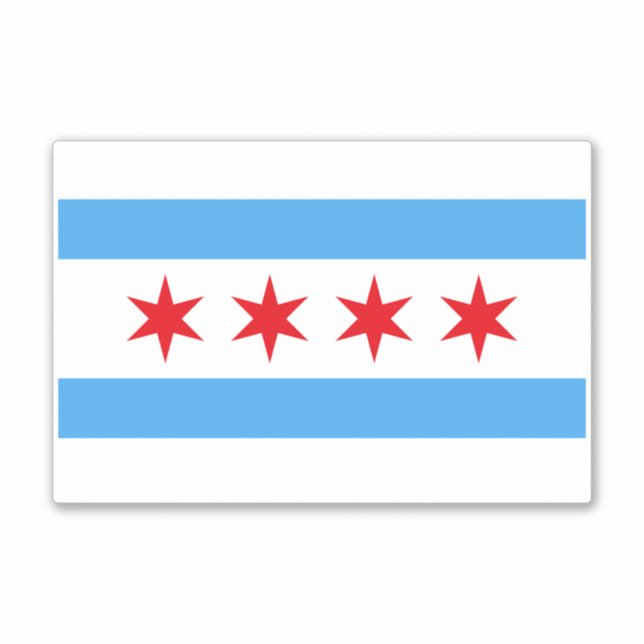 STICKER CHICAGO, IL (Devant)