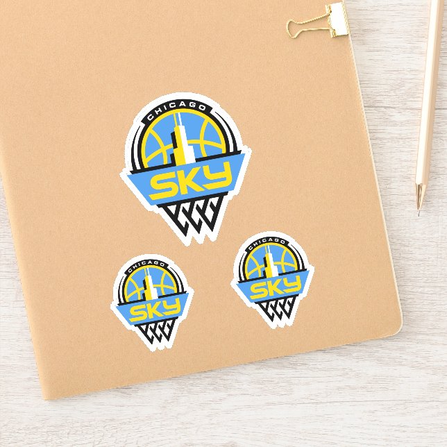 STICKER CHICAGO SKY-WNBA -ÉQUIPE (Carnet)
