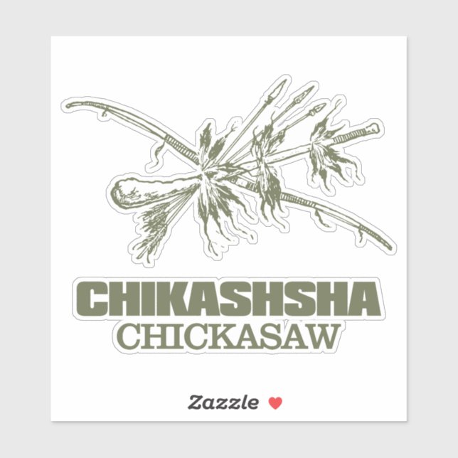 Sticker Chickasaw (Feuille)