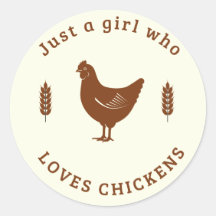 sticker Chicken Love