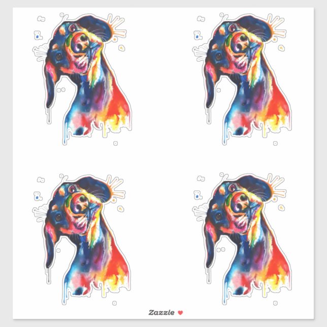 Sticker Chien (Feuille)