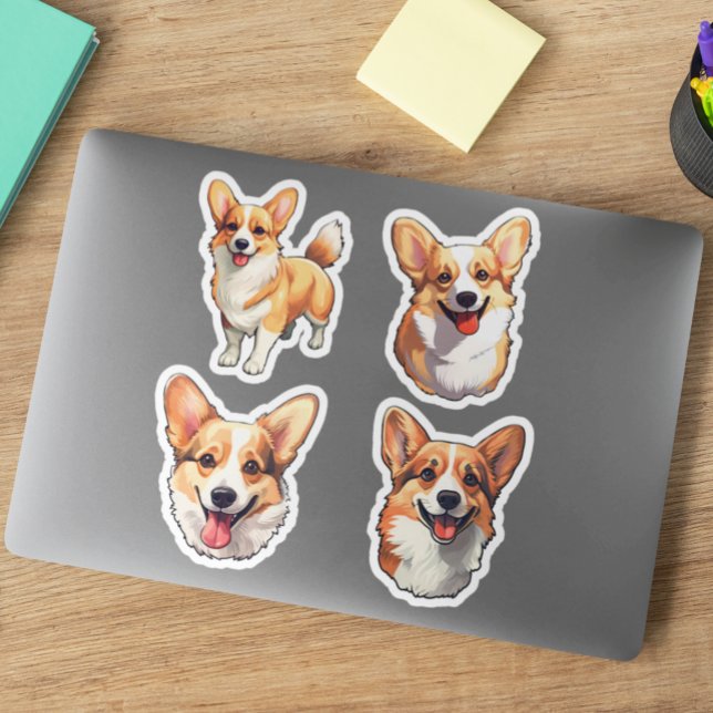 Sticker Chien Chien Chien Chien Mignonne (Créateur téléchargé)