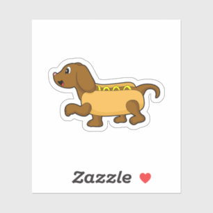 Sticker Chien comme chien de garde