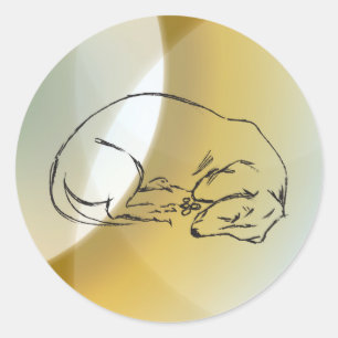 Sticker Chien Dachshund