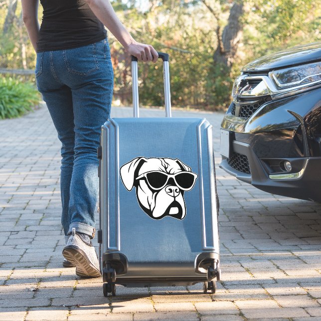 Sticker Chien de boîte (Valise Insitu)