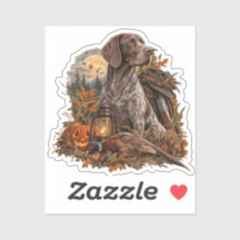 Chien de chasse Pointer allemand Halloween