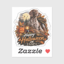 Chien de chasse Pointer allemand Halloween