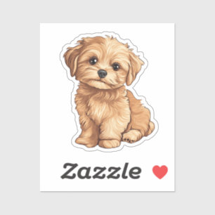 Sticker Chien de dessin
