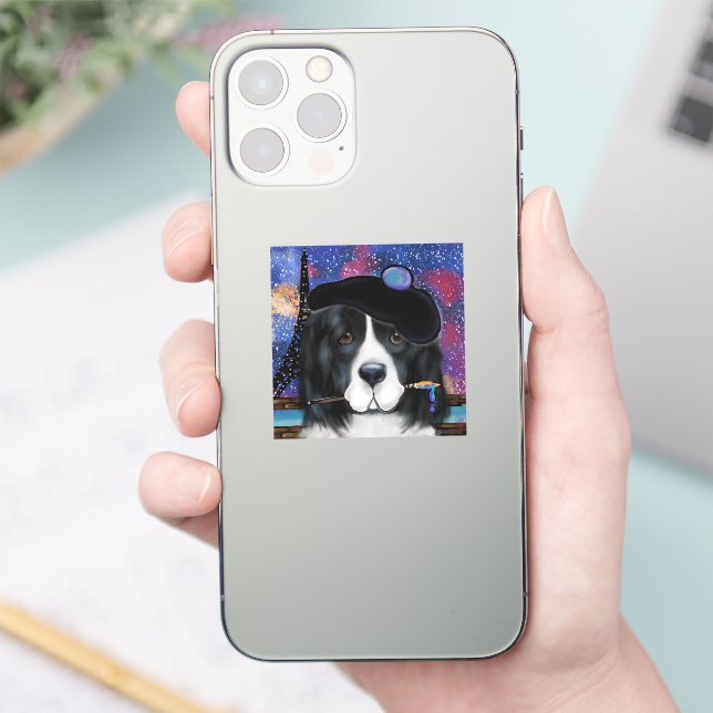 Sticker Chien de Terre-Neuve (Téléphone)