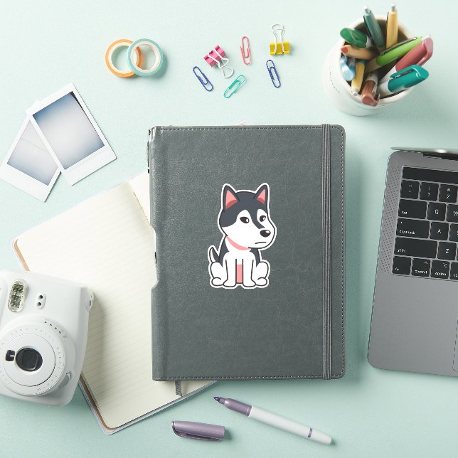 Sticker Chien Domestique Animal (Couverture iPad)