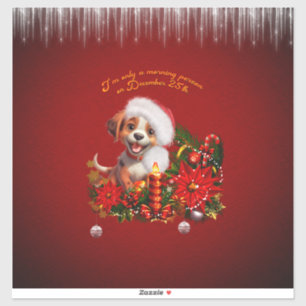 Sticker Chien drôle