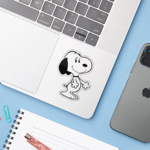 Sticker Chien noir mignon