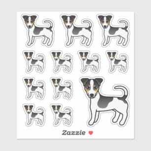 Sticker Chiens de race Jack Russell Terrier à poil lisse t