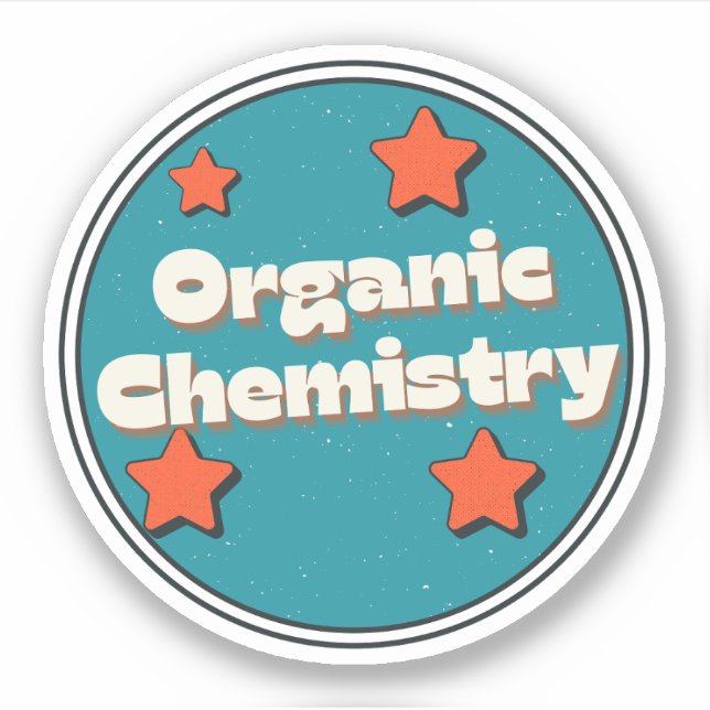 Sticker Chimie Organique (Devant)