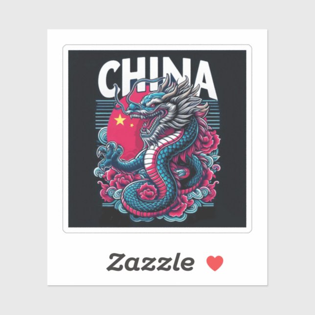 Sticker Chine (Feuille)