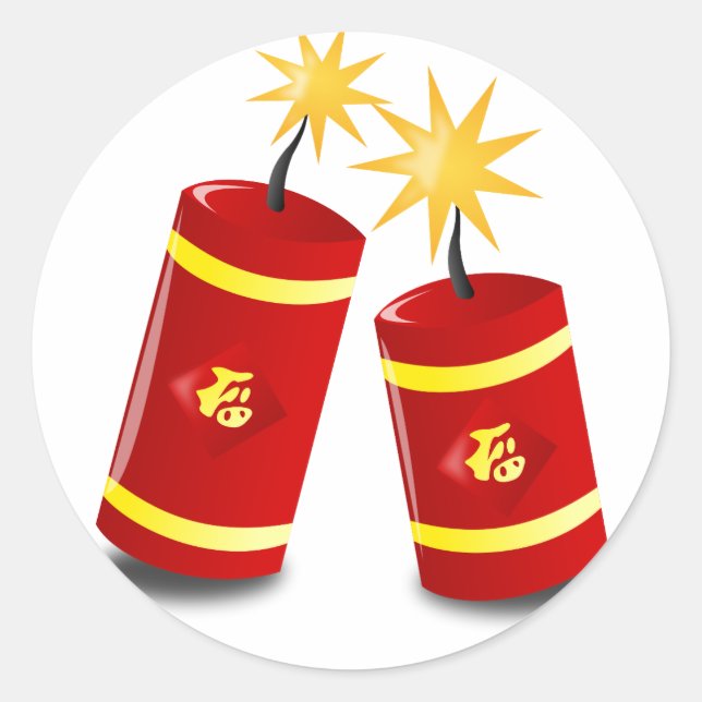 Sticker chinois pour le Nouvel An (Devant)