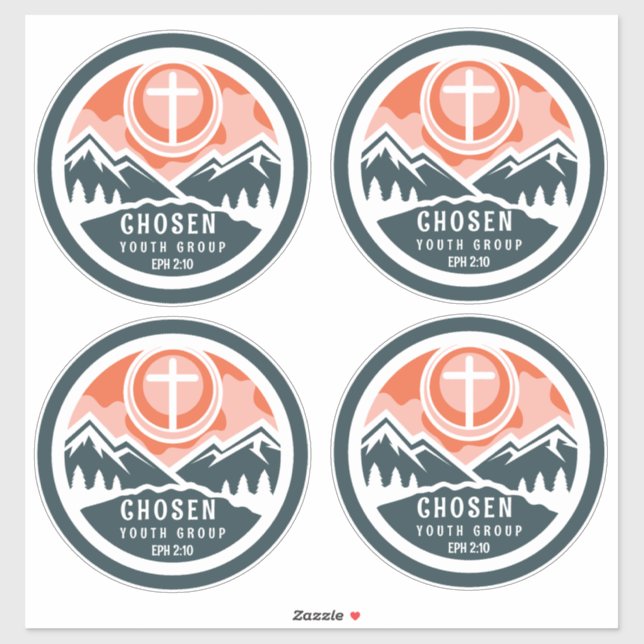 Sticker Choisi Christian Youth II (Feuille)