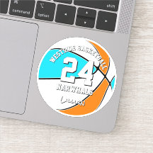 choose ANY team colors athlete name basketball