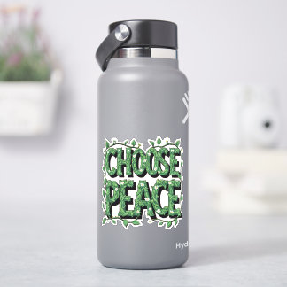 Sticker "Choose Peace" T-Shirt – Simple & Powerful Message